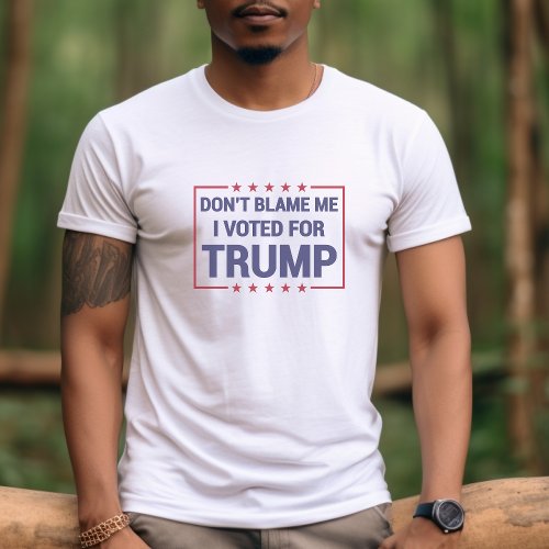 Trump 2024 Election _ I voted for Trump T_Shirt