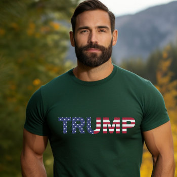 Trump 2024 Election T-shirt by freshpaperie at Zazzle