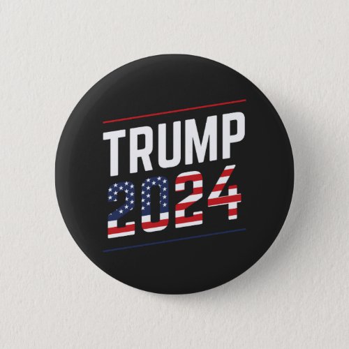 Trump 2024 Fan Design  Button