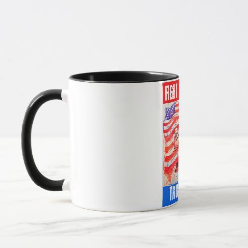 TRUMP 2024 FIGHT FIGHT FIGHT MUG