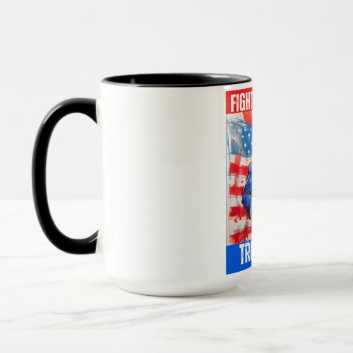 TRUMP 2024 FIGHT FIGHT FIGHT MUG