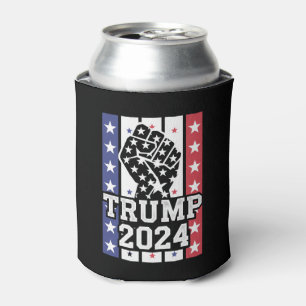 Trump 2024 Fist Outlaw Hillbilly J.D.Vance 2024 Can Cooler