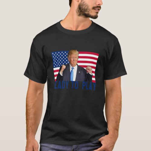 Trump 2024 Flag 45 47 Election Save America Again  T_Shirt