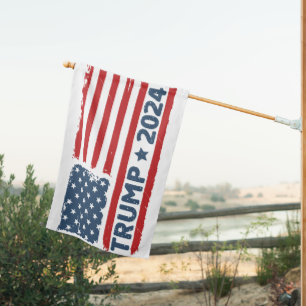 Trump 2024 Flag America 