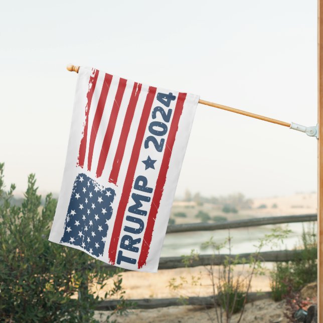 Trump 2024 Flag America  (Insitu (Back))