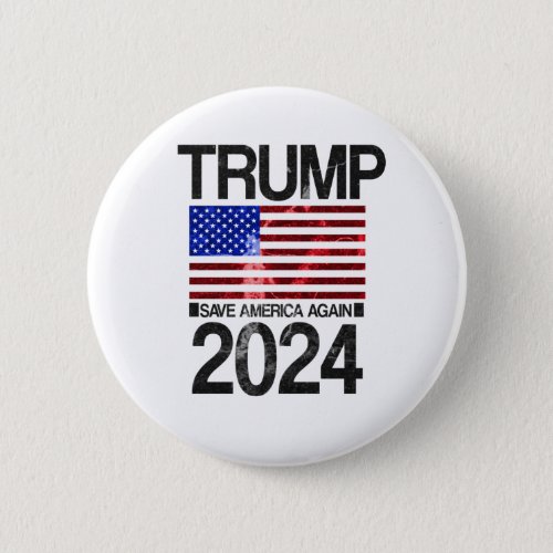 trump 2024 flag button