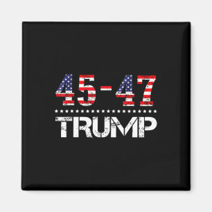 Trump 2024 Flag (on Byck) Take America Ck Trump Fl Magnet