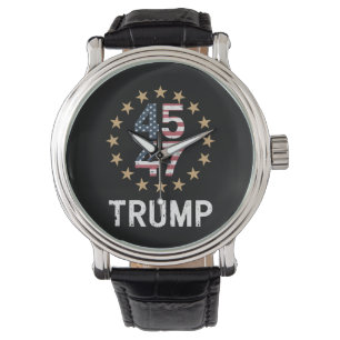 Trump 2024 Flag Take America Back Trump 45 47  Watch