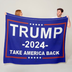 TRUMP 2024 FLEECE BLANKET