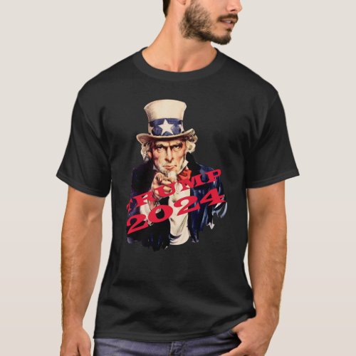 Trump 2024 for President and for Prison T_Shirt