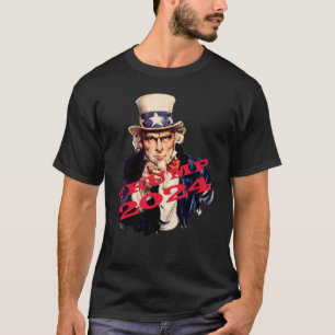 Trump 2024 for President and for Prison T-Shirt