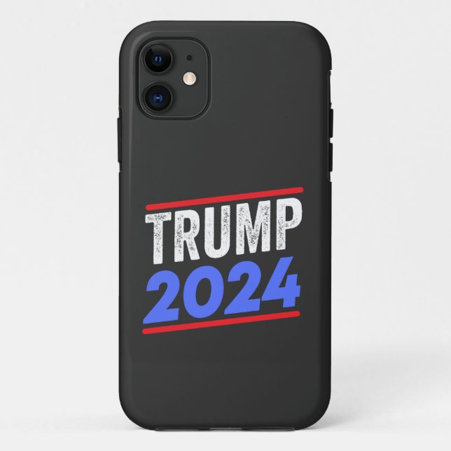 Trump 2024 For President Donald Jr. Maga Election Case-Mate iPhone Case (Back)