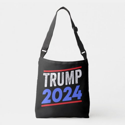 Trump 2024 For President Donald Jr Maga Election Crossbody Bag
