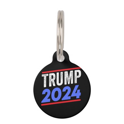 Trump 2024 For President Donald Jr Maga Election Pet ID Tag