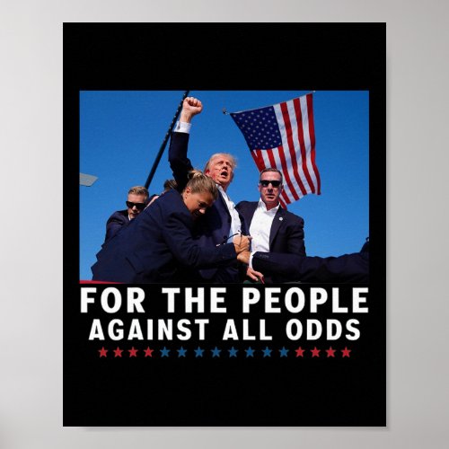 Trump 2024 For The People  Poster