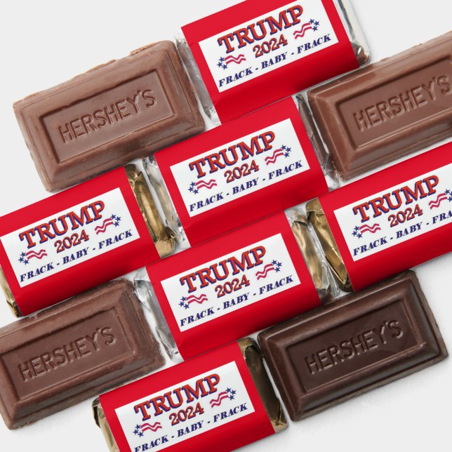 Trump 2024 Frack Baby Frack Hershey's Miniatures (Assorted)