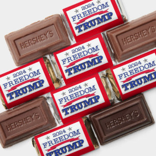 Trump 2024 Freedom Chocolate Hershey's Miniatures