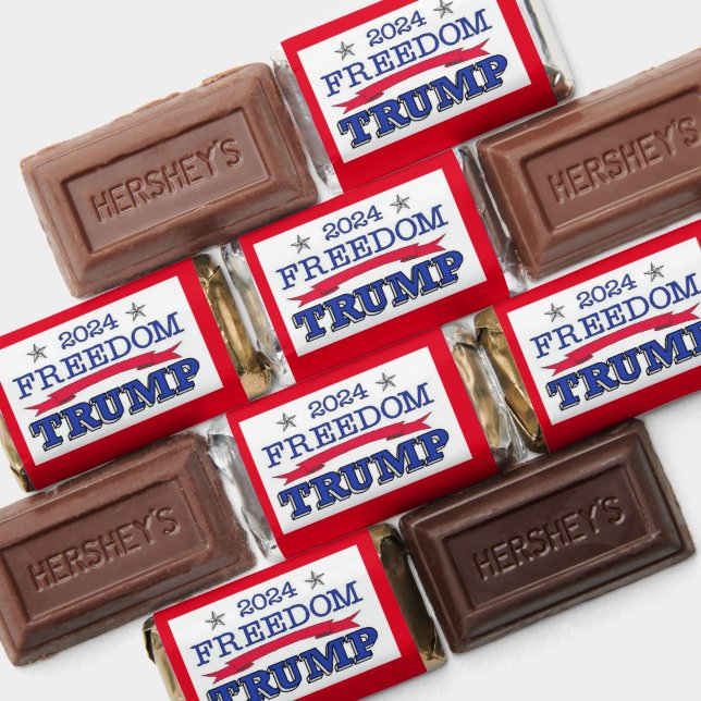 Trump 2024 Freedom Chocolate Hershey's Miniatures (Assorted)