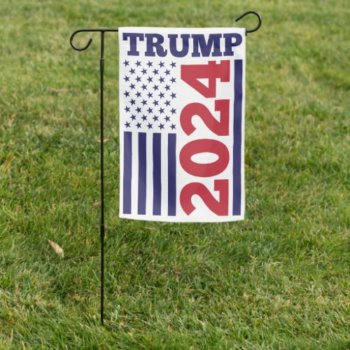 Trump 2024 garden flag