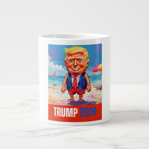 TRUMP 2024 GIANT COFFEE MUG