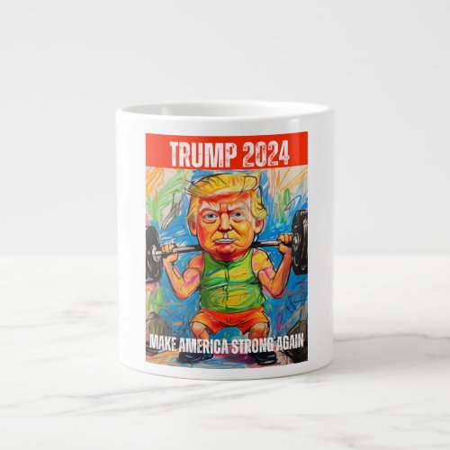 TRUMP 2024 GIANT COFFEE MUG