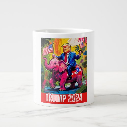 TRUMP 2024 GIANT COFFEE MUG