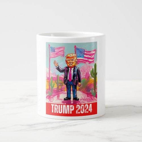 TRUMP 2024 GIANT COFFEE MUG