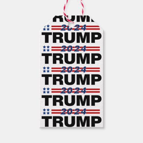 Trump 2024 gift tags