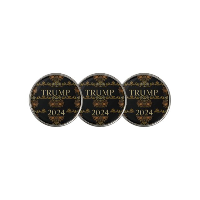 TRUMP 2024 GOLF BALL MARKER (3 Up)