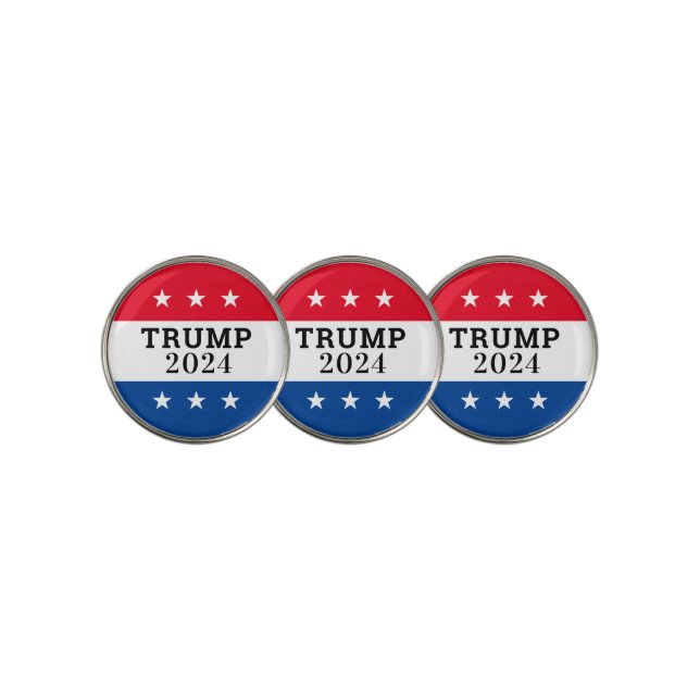 Trump 2024  golf ball marker (3 Up)