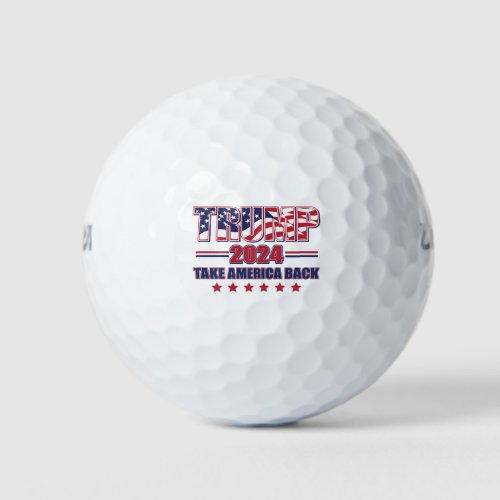Trump 2024 golf balls