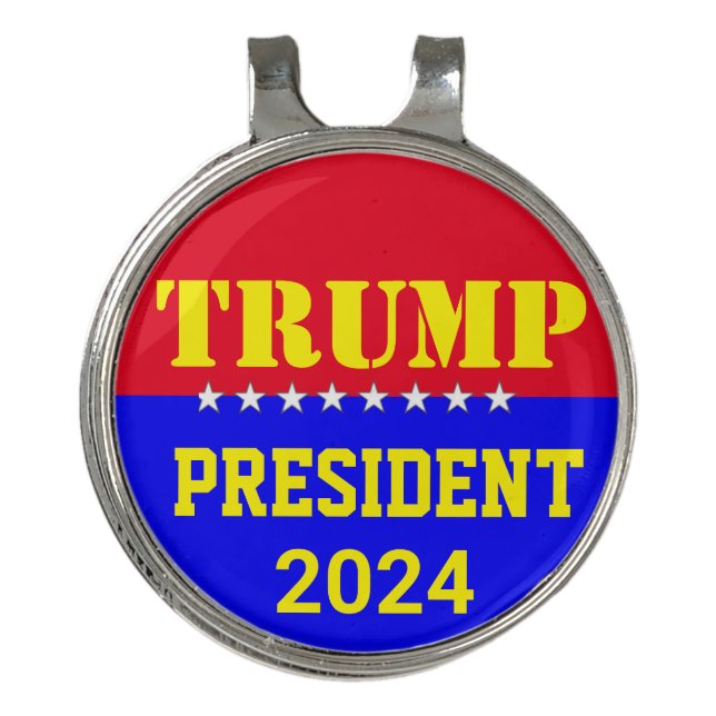 TRUMP 2024 GOLF HAT CLIP (Front)