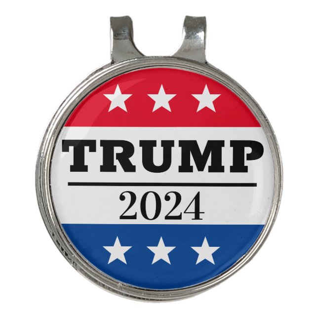 TRUMP 2024 GOLF HAT CLIP (Front)