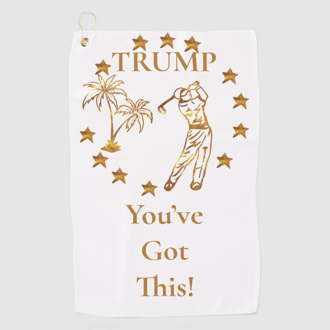 TRUMP 2024 GOLF TOWEL (Front)
