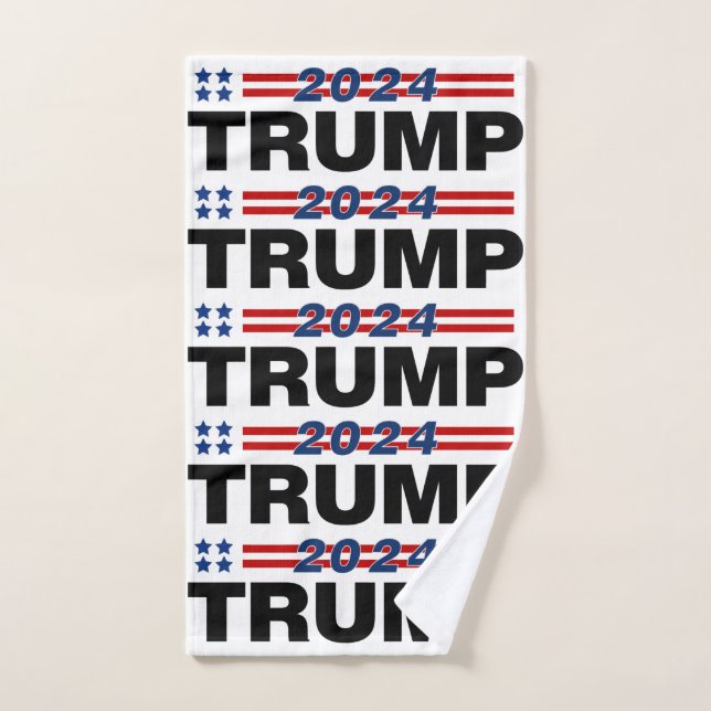 Trump 2024 hand towel  (Hand Towel)