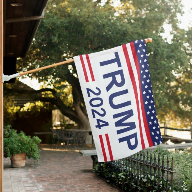 Trump 2024 house flag (In SItu)