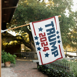 Trump 2024 House Flag, No Pole, (1) Flag