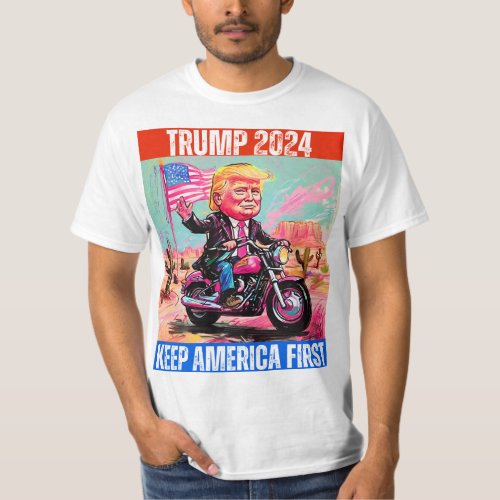 TRUMP 2024 KEEP AMERICA FIRST T_Shirt