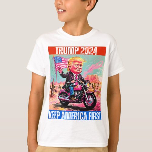 TRUMP 2024 KEEP AMERICA FIRST T_Shirt