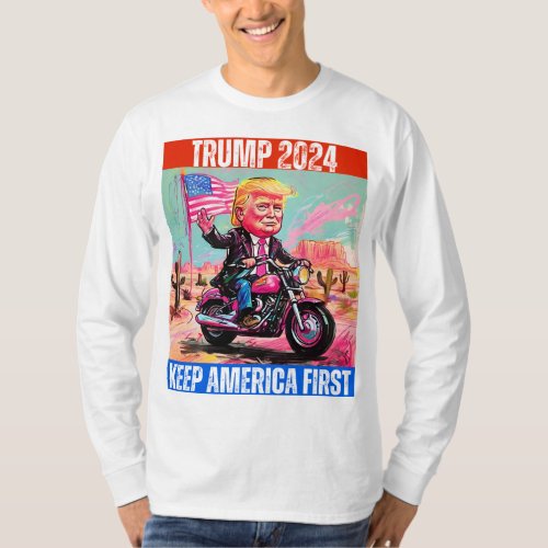 TRUMP 2024 KEEP AMERICA FIRST T_Shirt