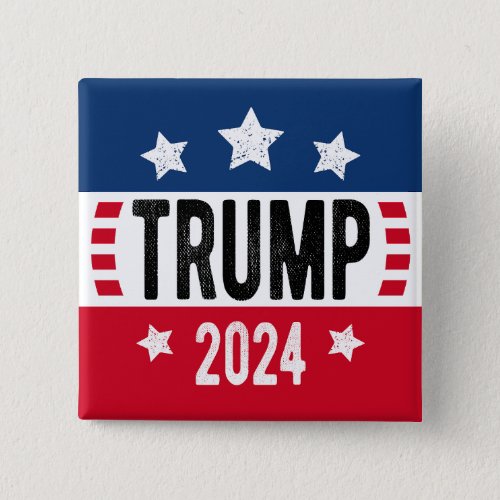 Trump 2024 Keep America Great _ blue red Button