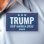 Trump 2024 Keep America Great - blue red Name Tag