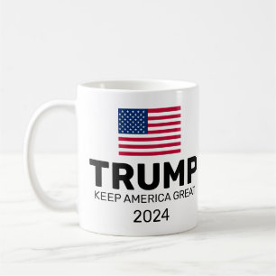 Trump 2024 Keep America Great Coffee Mug