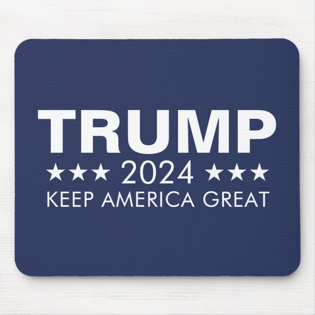 Trump 2024 Keep America Great Mouse Pad (Front)