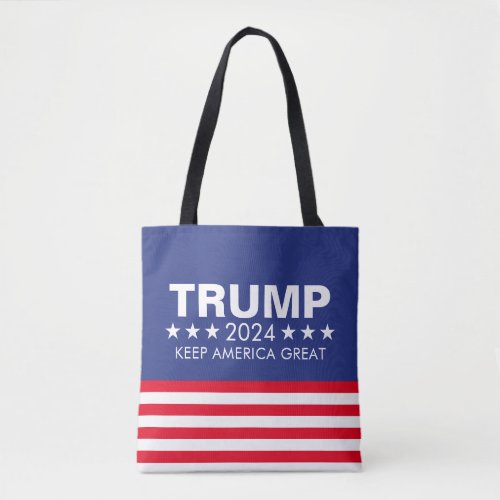 Trump 2024 Keep America Great Tote Bag
