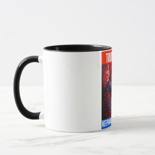 TRUMP 2024 KEEPING AMERICA FIRST MUG