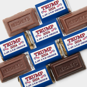 Trump 2024 Law and Order Hershey's Miniatures