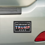 Trump 2024 Law Enforcement Police Car Magnet