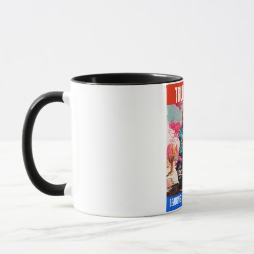 TRUMP 2024 LEADING AMERICA FORWARD MUG