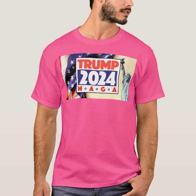 Trump 2024 Maga T-Shirt (Front)